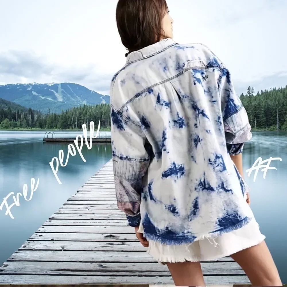 FREE PEOPLE SUNSHINE COAST PATCHWORK TOP NWT - Picture 2 of 12